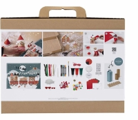 DIY knutsel Adventskalender 24 recycle projecten - 1 pakket