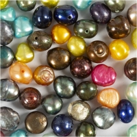 Zoetwaterparels 5-6 mm Parelmoer gekleurd – 60 Stuks