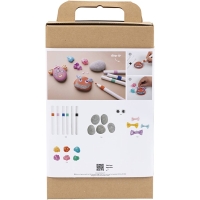 Hobbyset Steendecoratie Monster 5 stuks