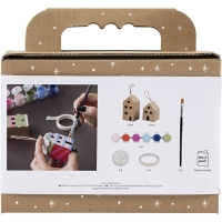 Mini Hobbyset Decoratie Huizen 4 Huisjes