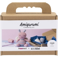 Hobbyset Amigurumi Bij haken 17cm