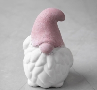 Siliconen giet mal Kerstman 10x6,5 cm 1 stuk