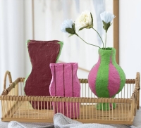 Knutselpakket DIY Vazen maken van papier mache
