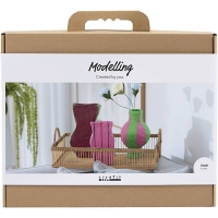 Hobbyset Boetseren diy Vazen maken 3 stuks