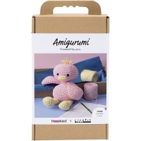 Hobbyset Amigurumi eendje haken 21cm