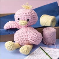 Hobbyset Amigurumi eendje haken 21cm