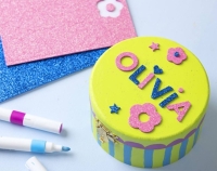 Houten Ronde doos 6 cm hoog – Ø 11 cm