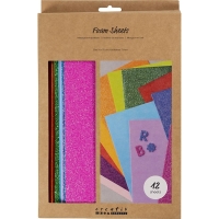 Foam vellen 14×25 cm set 12 stuks  | 2 mm knutsel-foam