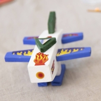 Vliegtuig schilderen diy knutselset