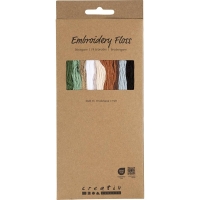 Borduurgaren natuur 10&times;8 m dikte 1mm