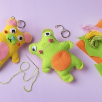 Borduurgaren pastelkleuren 10&times;8 m dikte 1mm