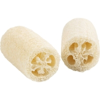 Natuurlijke Loofah Spons 2stuks 10cm