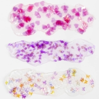 Sequin Clay paars/roze harmonie &ndash; 3&times;60 g glitter klei