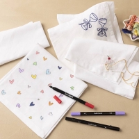 Servetten katoen wit 4 stuks