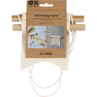 wandbanner naturel 2 stuks