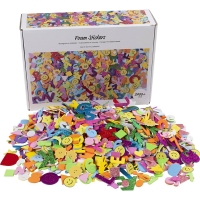 Zelfklevende foam stickers 2640 stuks
