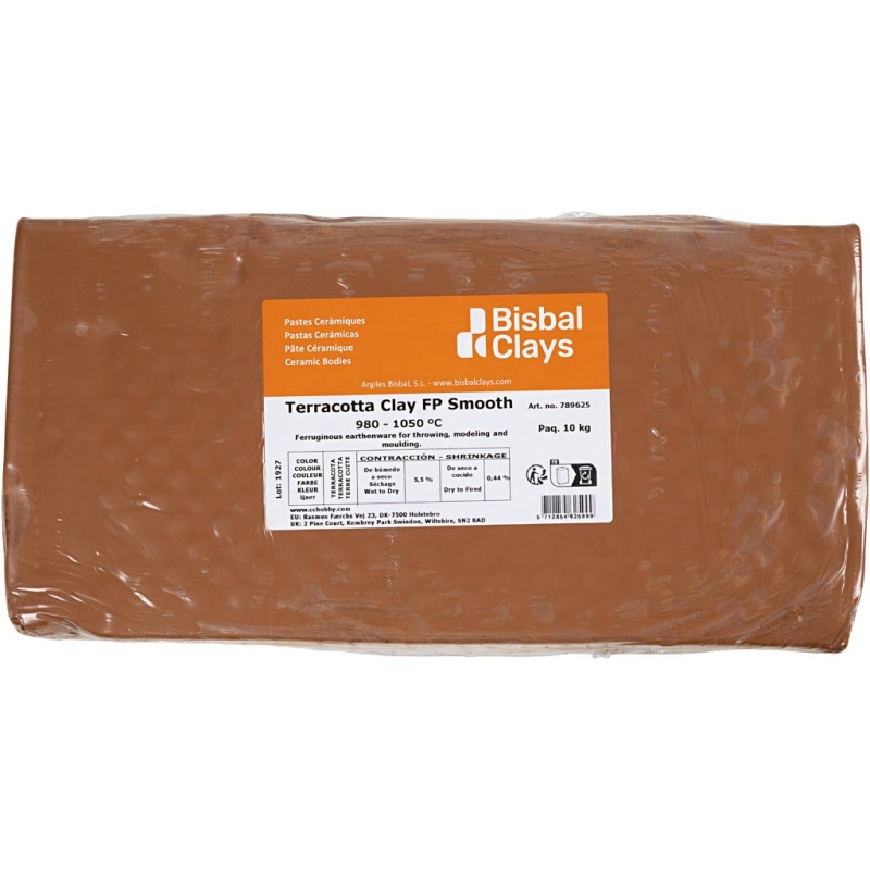 Rode klei &ndash; boetseer en keramische klei 10kg