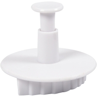 Klei deeg pons uitstekers blad + motief - 3 maten tot 49mm