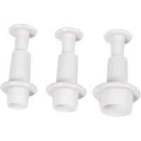 Klei deeg pons uitstekers rond - 3 maten tot 17mm