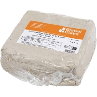 Stoneware afbak Klei met Chamotte Off-White &ndash; 5 kg