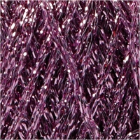 Lurex handwerk glitter garen paars 160 meter