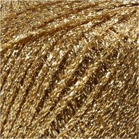 Lurex handwerk glitter garen goud 160 meter