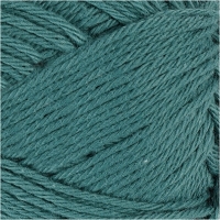 Haak katoen petrol 8/4 (naald 3/3,5) 50gr 170 meter