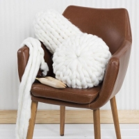 XL Rond breinaalden hout 20mm 150cm