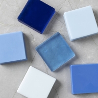 Zeep verf blauw 10 ml 1 stuk