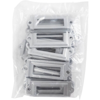 Archief kast beslag metaal 6x2cm 40 stuks
