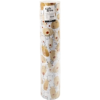 Kerst cadeaupapier rendieren toonbankrol 50cm -  100 meter