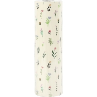 Cadeaupapier bloemen toonbankrol 50cm -  100 meter