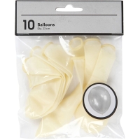 Ballonnen transparant 23cm 10 stuks