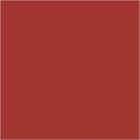 Hobbyverf waterbasis zijdemat rood 60 ml