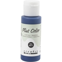 Hobbyverf waterbasis zijdemat marine blauw 60 ml