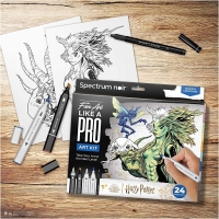 Hobbyset Illustraties inkleuren Harry Potter Cadeauset