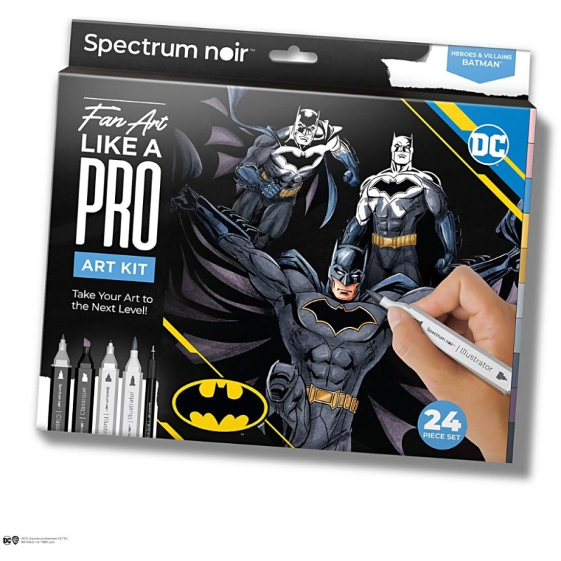 Hobbyset Illustratie Batman Cadeauset met Spectrum Noir