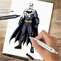 Hobbyset Illustratie Batman Cadeauset met Spectrum Noir