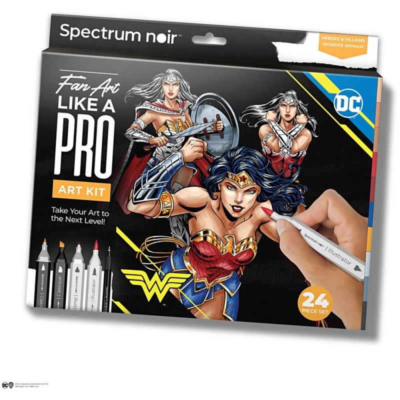 Hobbyset Illustratie wonder woman Cadeauset