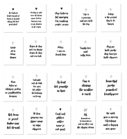 20 woonkaarten met quotes seizoenen mix A6