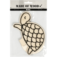 Schildpad Figuur om te Decoreren 10 cm &ndash; 1 Stuk