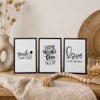 20 woonkaarten met quotes Every Day A6