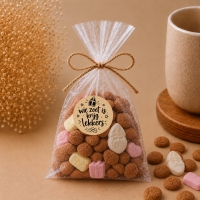 Sint stickers wie zoet is krijgt lekkers 50 stuks 4cm