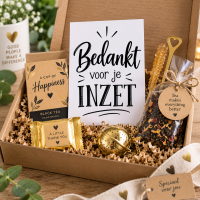 Bedankt voor je inzet kaarten A6 &ndash; 25 stuks