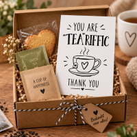Theekaarten tea'riffic thank you A6 &ndash; 25 stuks