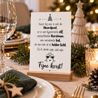 Kerstkaarten met humor Noordpool A6 &ndash; 25 stuks