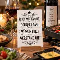 Kerstkaarten Kerst met familie humor A6 &ndash; 25 stuks