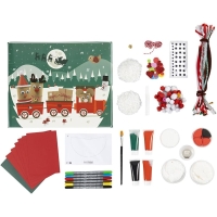DIY Adventskalender winterlandschap recycle &ndash; 24 projecten