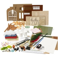 DIY Miniatuur Tuinkamer 21 cm &ndash; Bouwpakket