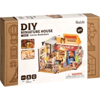 DIY Miniatuur Boekwinkel 25 cm &ndash; Bouwpakket